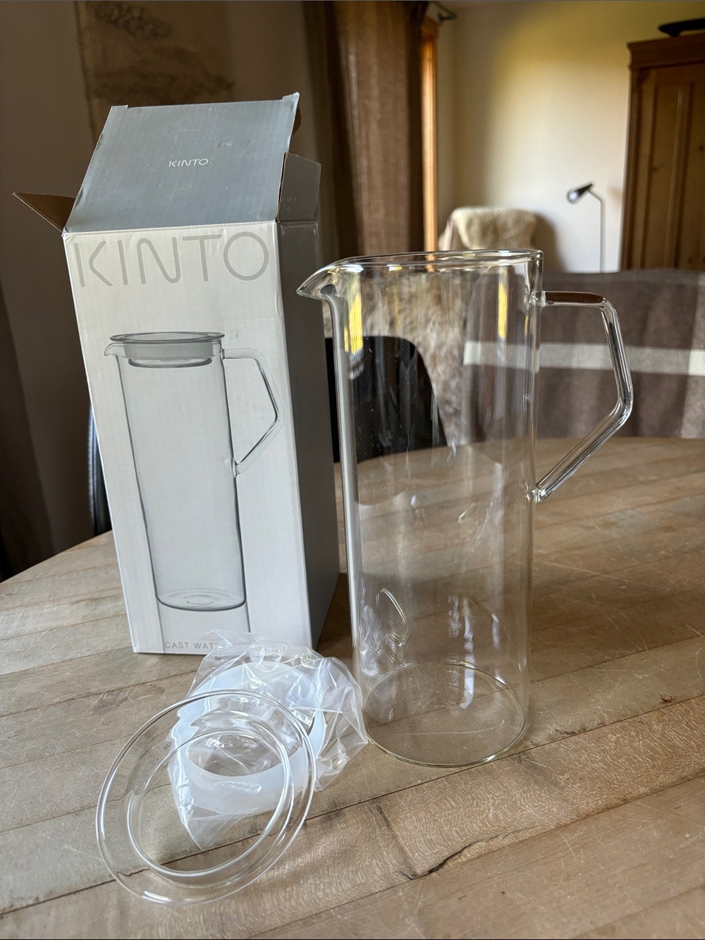 NWT Kinto Cast Water Jug